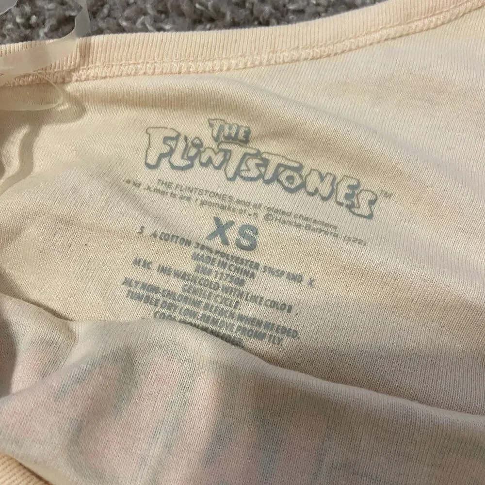 The Flintstones One Shoulder Tank – Women’s Size XS - Picture 3 of 3